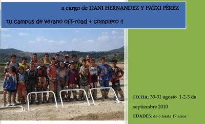 Mx campus verano circuit verd moià